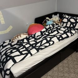 Twin Bed & Desk