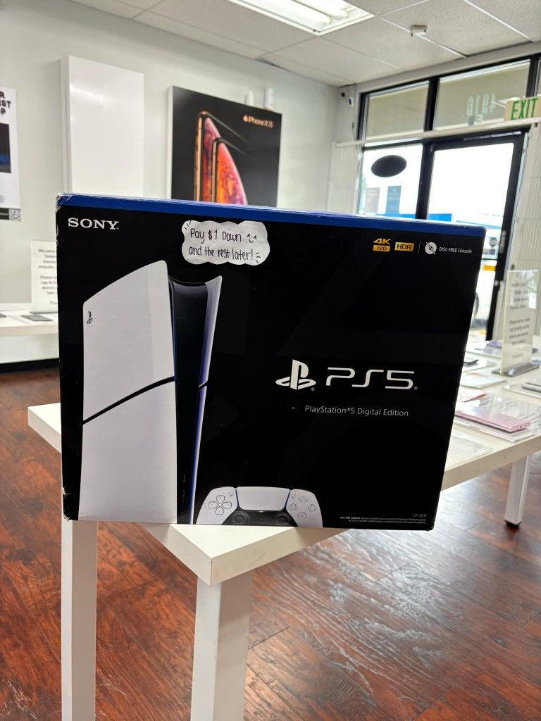 Sony Playstation 5 PS5 Gaming Console New - Payments Available - Pay $1 Down To take It home