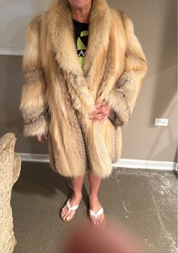 Vintage Fur Coat Mid-Length