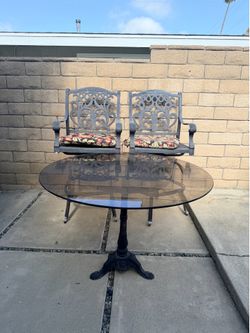 Table and chairs