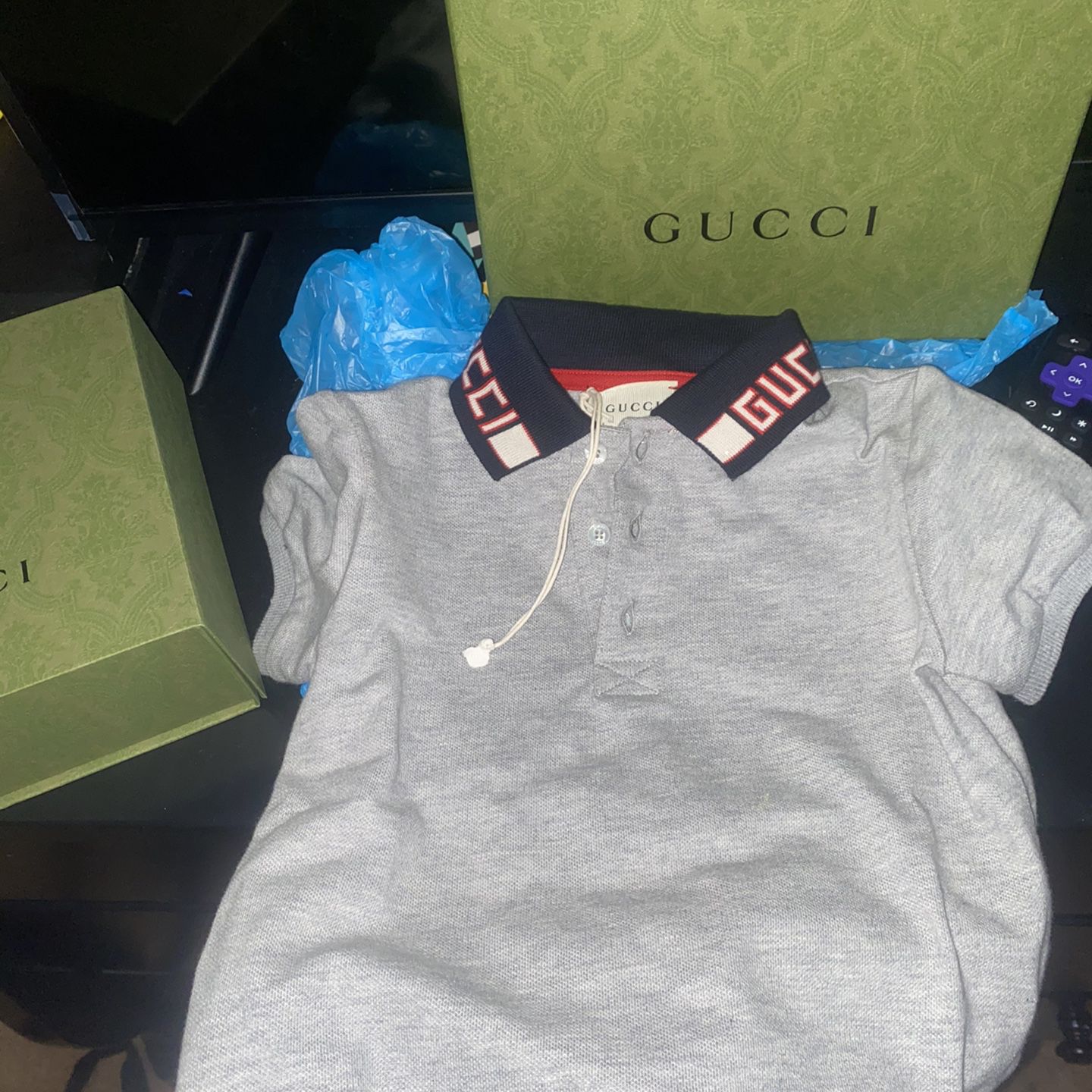 Toddler Gucci Collar Shirt