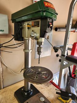 Drill press 12 in. Like new condition.