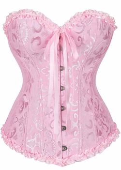 New Pink Corset -Perfect for Halloween (Size XL-3XL)