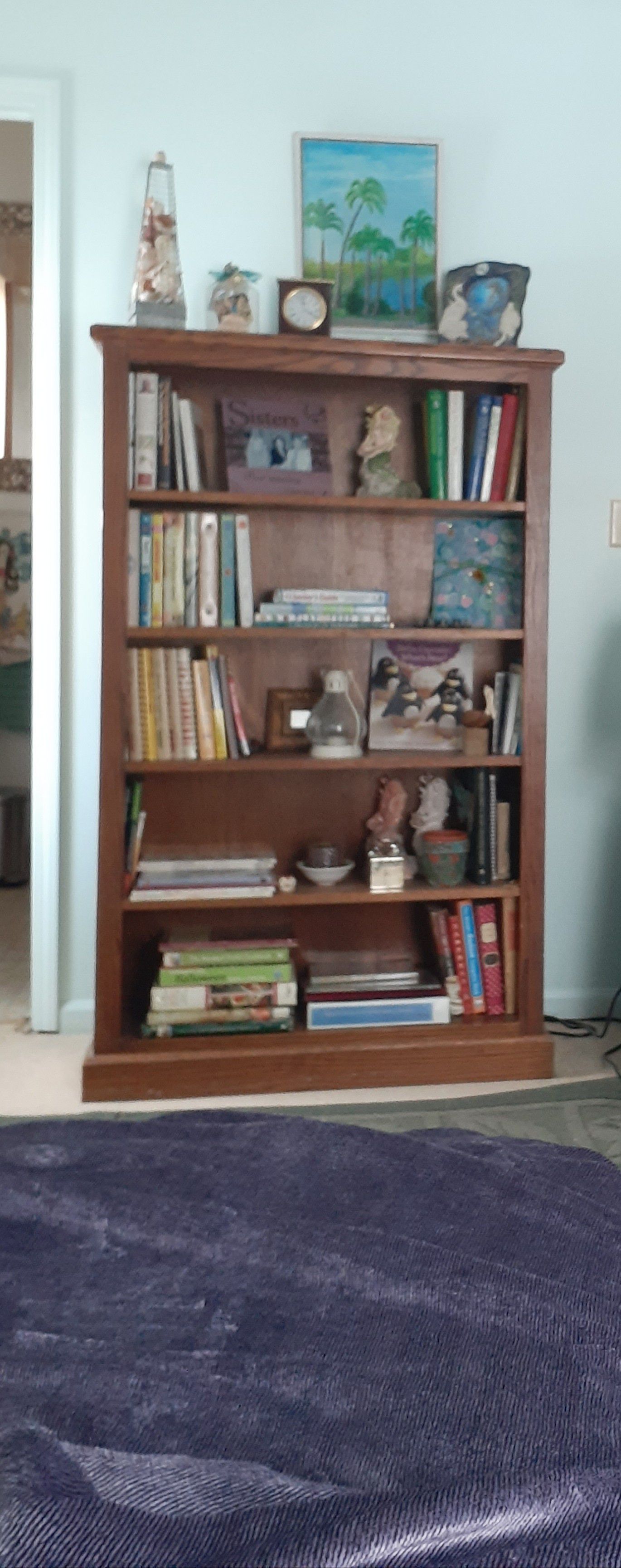 Oak Bookcase - Quality Solid Furniture