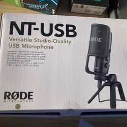 Rode NT-USB Condenser Wired Professional Microphone