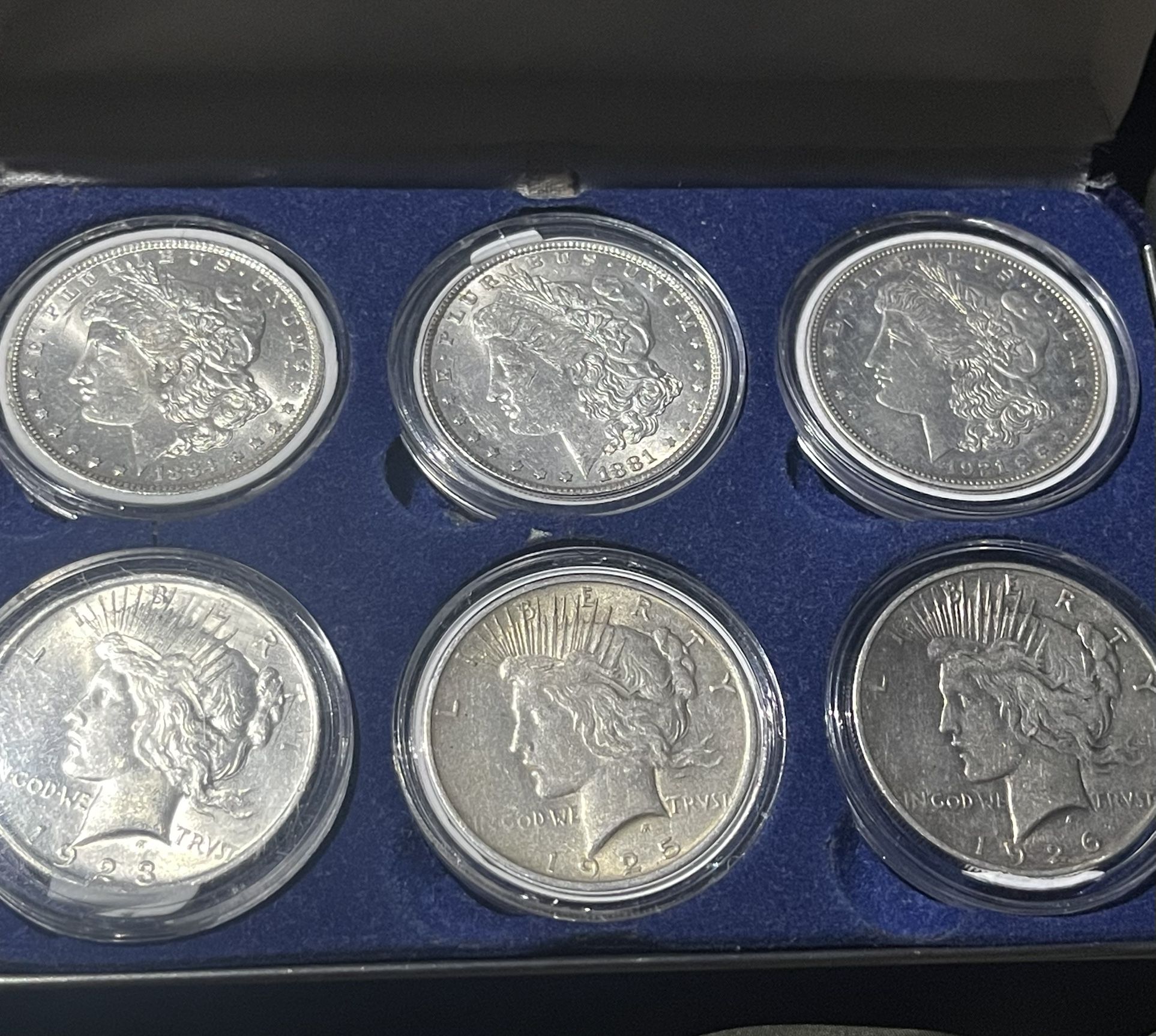 Silver Peace And Morgan Dollar Sale !