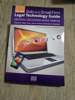 📘 The 2015 Solo and Small Firm Legal Technology Guide