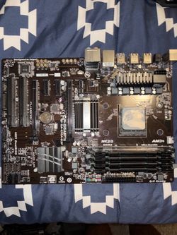 Motherboard w/ 4 sticks of ram - Gigabyte GA-970A-D3P (Rev. 2.0)