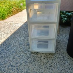 Three Drawer Storage
