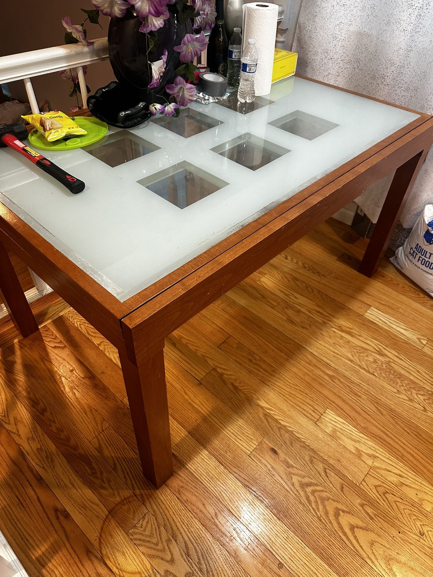 Glass Kitchen Table