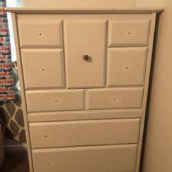White Dresser About 5 Ft