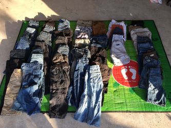 Pants and shorts toddler boys sizes 2T to 7T