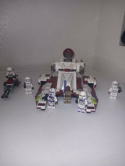 Droid and Republic Bike + Mace Windu tank lego set bundle
