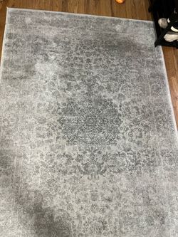 Rectangular area rug