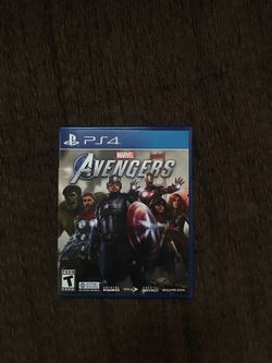 Marvels avengers ps4 like new