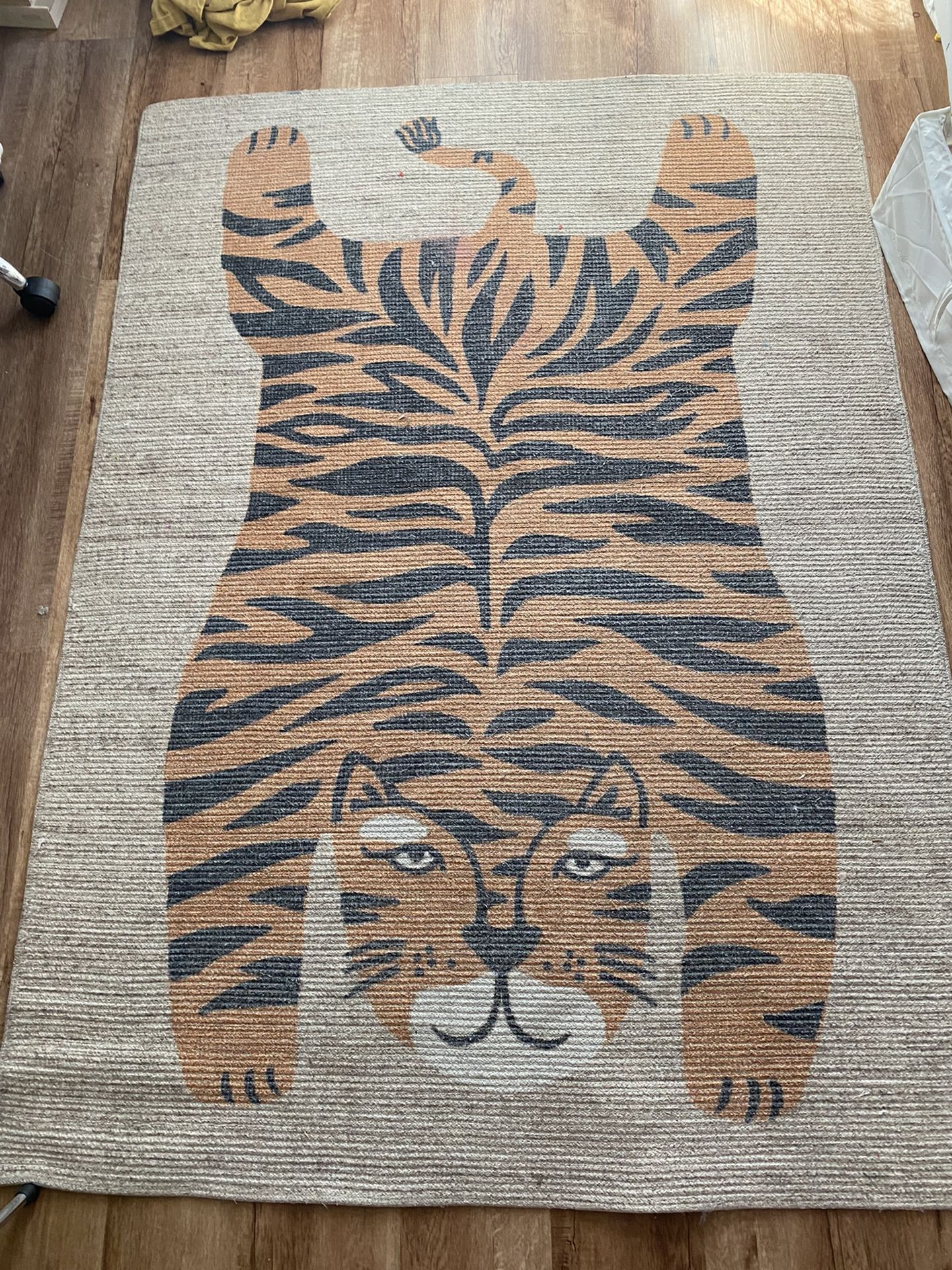 Pillowfort Tiger Rug Kids Room
