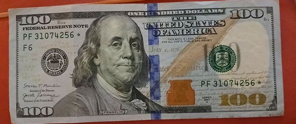 $100 star note