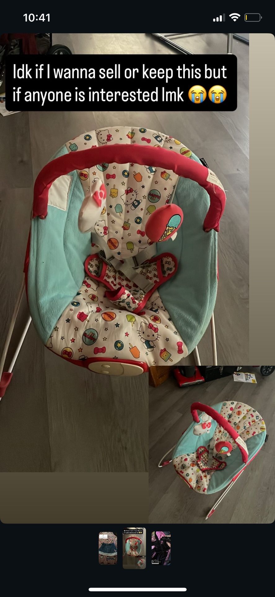 Hello Kitty Baby Bouncer