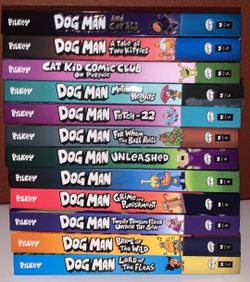12 Hardcover Dogman Books