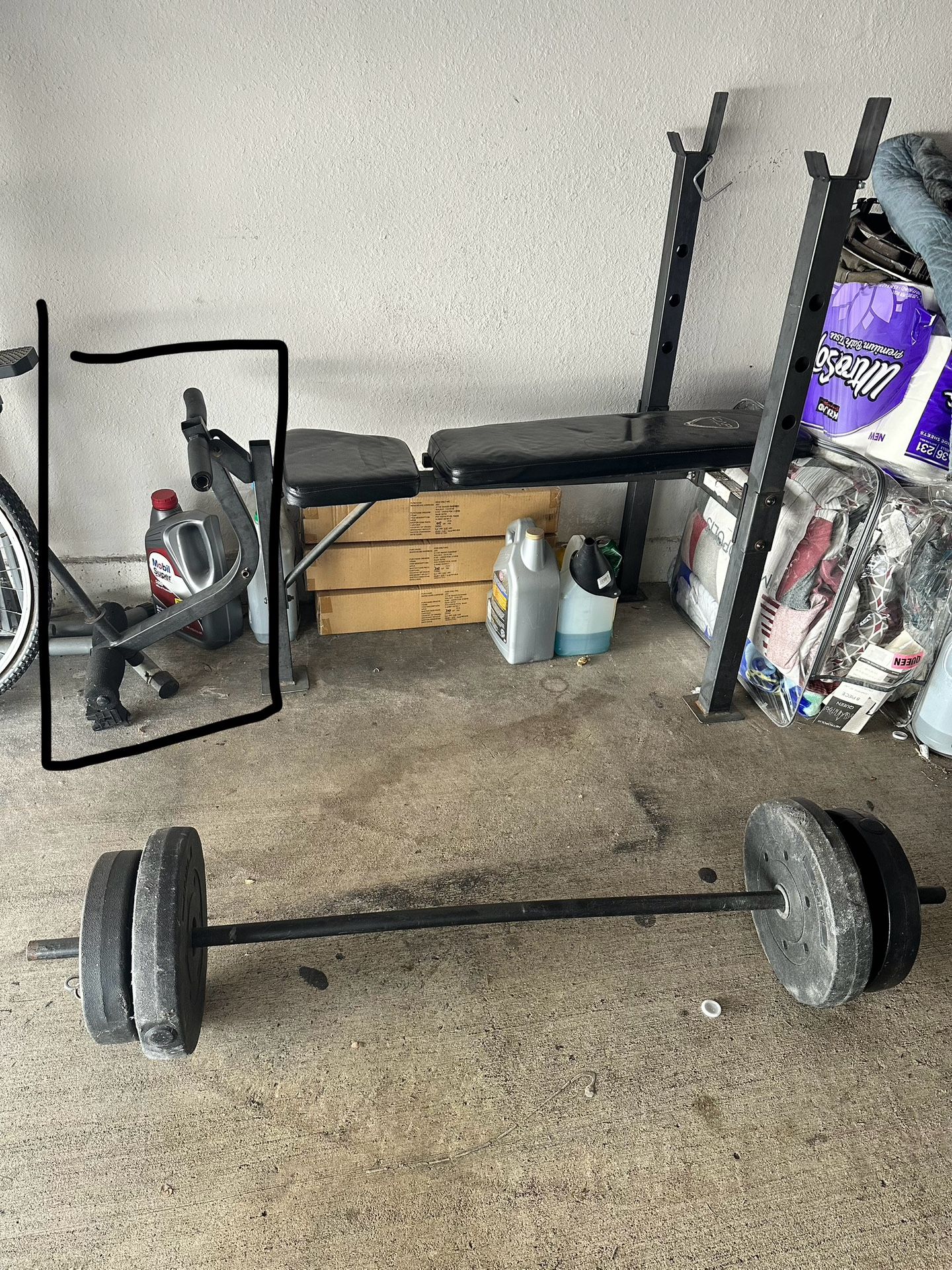 Bench And Weights