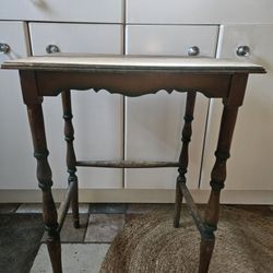 OLDER THAN VINTAGE Solid Wood Side Or Night Table 