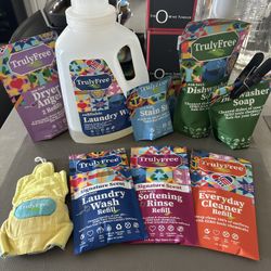 Truly free Cleaning Supplies Set/refills 