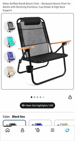 2-Water Buffalo Bondi Beach Chair