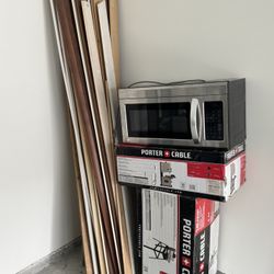 2 Table saws Microwave Crown Molding