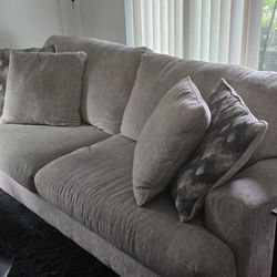 Couch And Oversized Chair