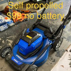 Kobalt Self Propelled Lawn Mower - Tool Only
