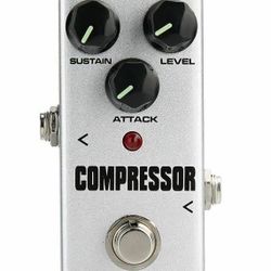 Compressor Mini Guitar Effect Pedal Compression Sustain Effects Pedal with True Bypass
