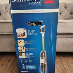 BISSELL CrossWave Cordless Max Multi-Surface Wet Dry Vacuum