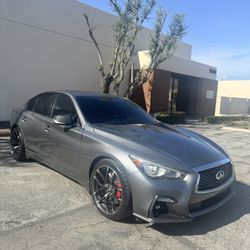 Infiniti Q50 Red Sport