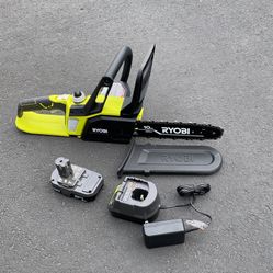 Ryobi 18V 10” Chainsaw Kit