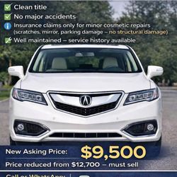 2016 Acura Suv 97,000 Miles