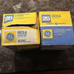 4 Headlights GE, Westinghouse