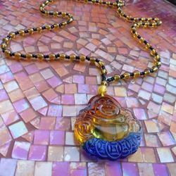 Beautiful Necklace And Charm Buddha 