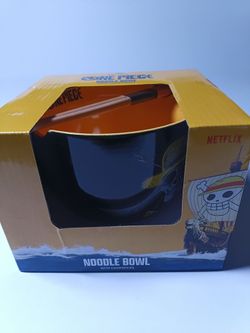 One Piece Netflix Noodle Bowl with Chopsticks