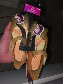 Disney princess Belle slippers.