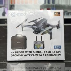 Contixo 4K Drone With Gimbal Camera GPS ((Take It Home In Payments/ llévatelo a casa en pagos) Only $10 Down 