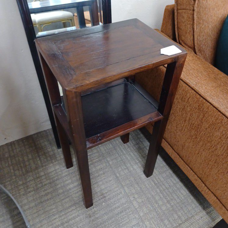 Chinese Tall Plant Stand Side Table