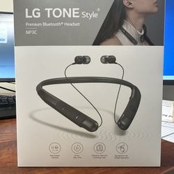 LG Tone Style Premium Bluetooth Headset Brand New In Box 