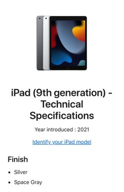 Apple IPad 9th Generation