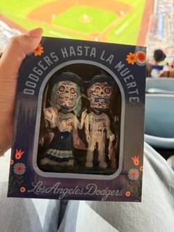 LA Dodgers Día de los Muertos Bobblehead Set