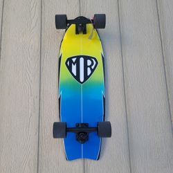 Quiksilver Retro Twin 9" Skateboard Longboard 