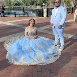 dress for weding quinsenera 