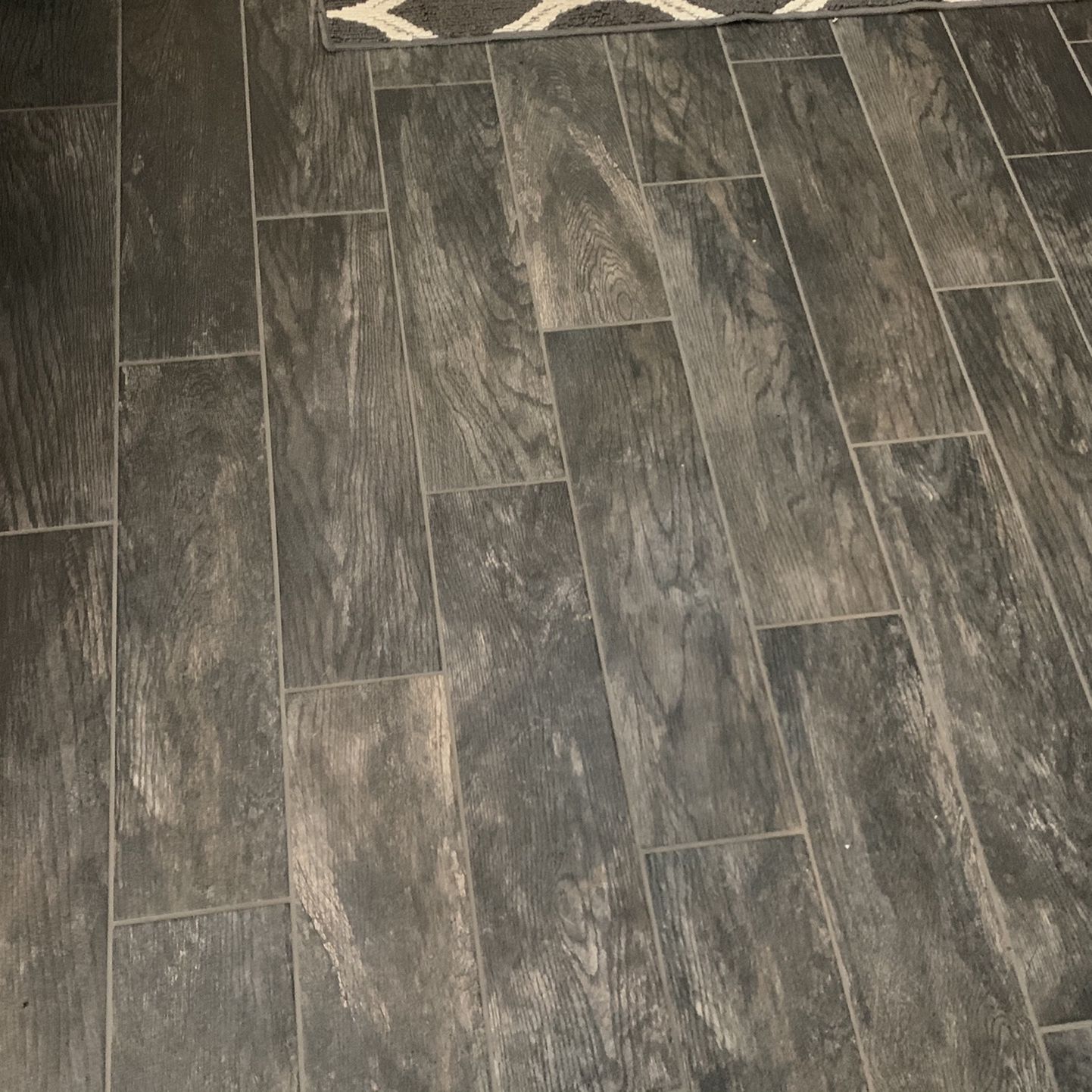 6”x24” Montagna Smoky Black Porcelain Tile - 25 cases available