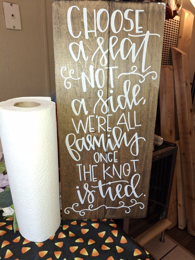 Wedding Small Sign