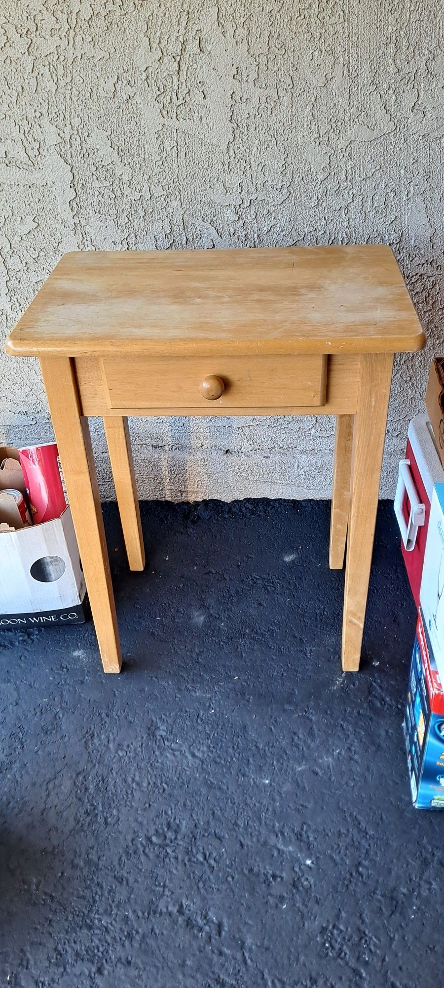 Natural Wood Table