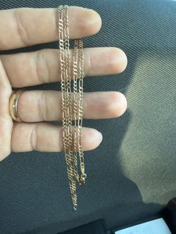 Gold  Figaro chain 10k authentic
